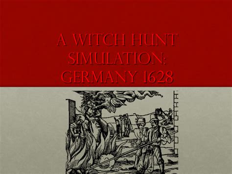 The Trials of Innocence: How Witch Trials in Germany Targeted Vulnerable Groups